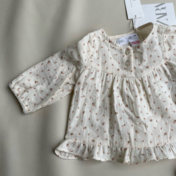 Zara Baby Girl Dress with Bloomers 1-3 months - Picture 15 of 16